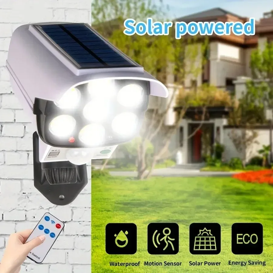 Fake Camera Dummy - Luces solares con Sensor de movimiento