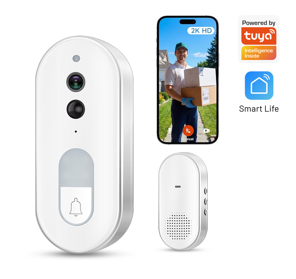 Home Security Prices - Videoportero Inteligente Tuya, Inalámbrico, 1080P HD,