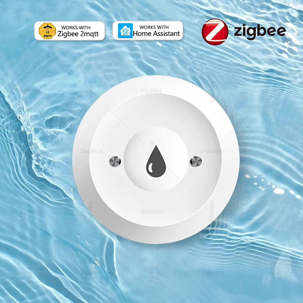 Home Security And Monitoring - Zigbee-Detector de agua, Sensor de fugas,
