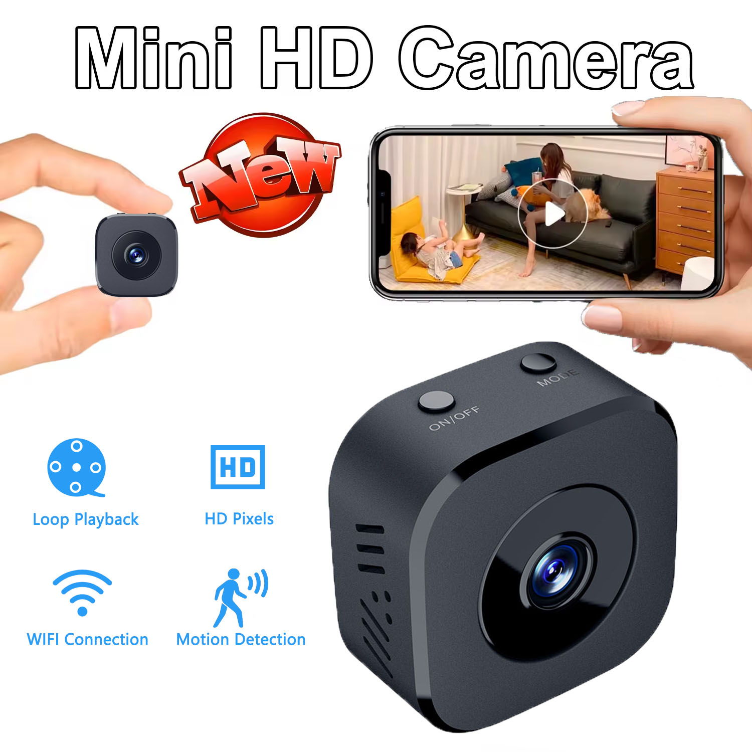 Home Security Prices - Cámara de seguridad 4K Mini visión