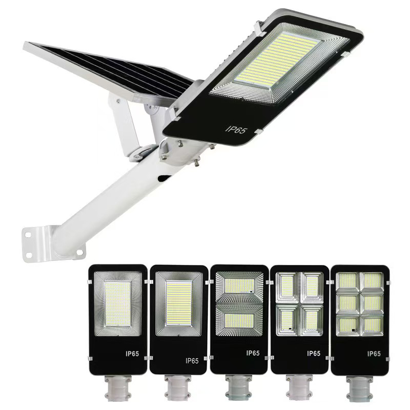 Home Security Lights Outdoors - Farola Solar Súper Brillante de 3000W,