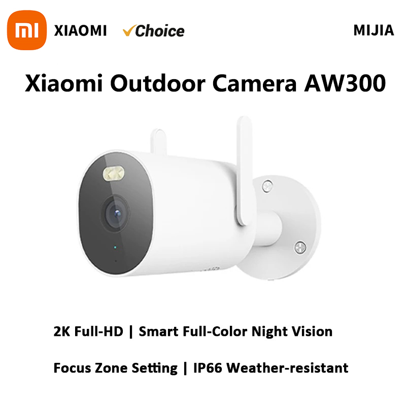 Xiaomi Home Security Camera 2K - Xiaomi cámara exterior AW300 IP66 2K