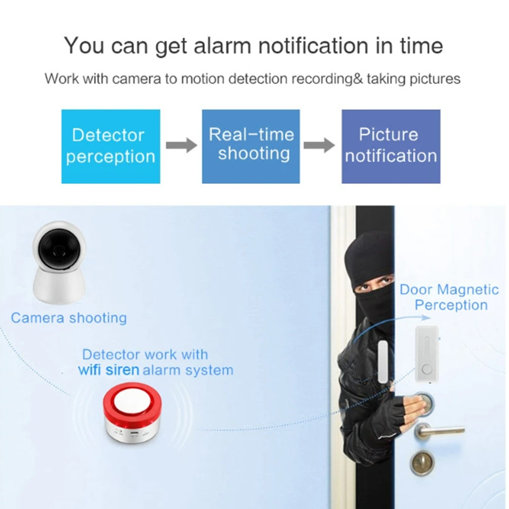 Home Security Kit - AA60-Tuya-sistema de alarma de seguridad para