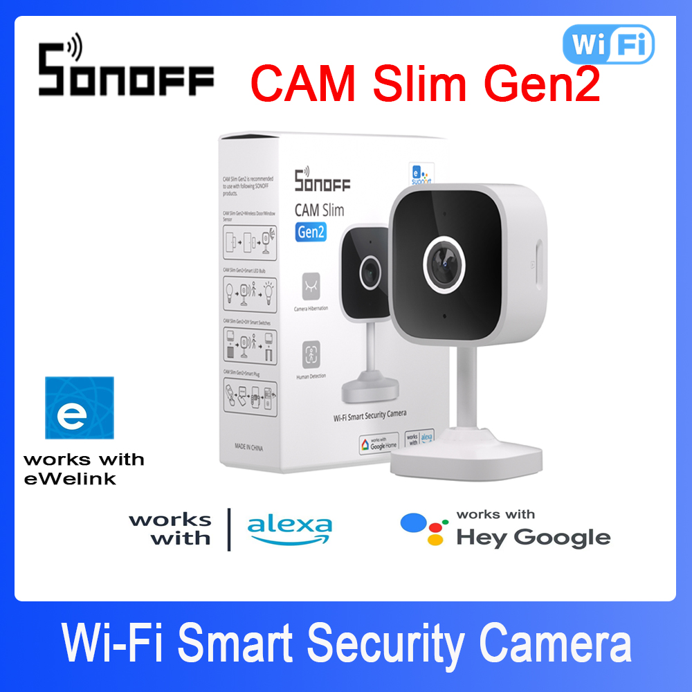Home Security Indoor Cameras - SONOFF CAM Slim Gen2 WiFi cámara