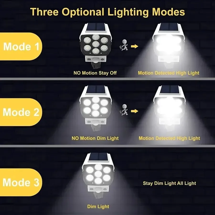 Luces solares con Sensor de mo - Fake Camera Dummy reseña y precio