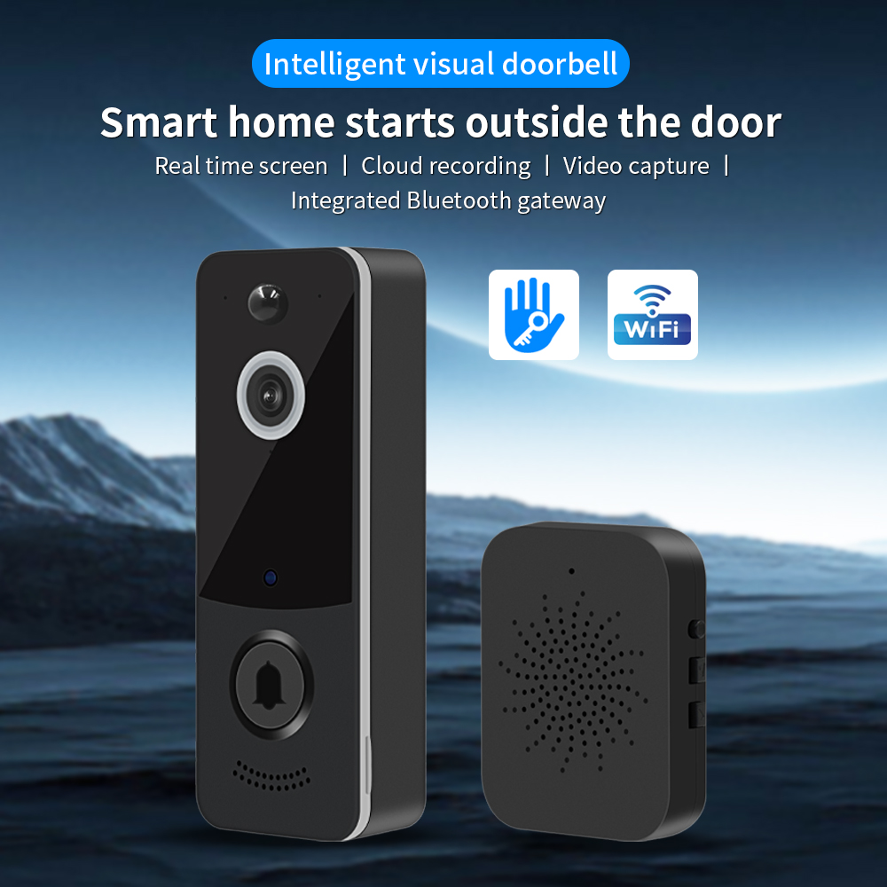 Timbre de puerta con vídeo WIF - Home Security Prices reseña y precio