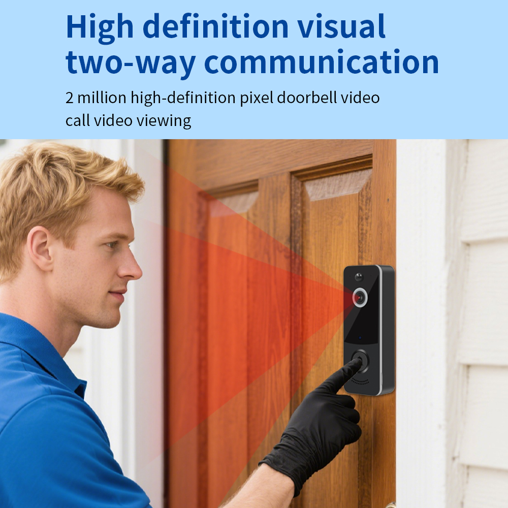 Timbre de puerta con vídeo WIF - Home Security Prices reseña y precio