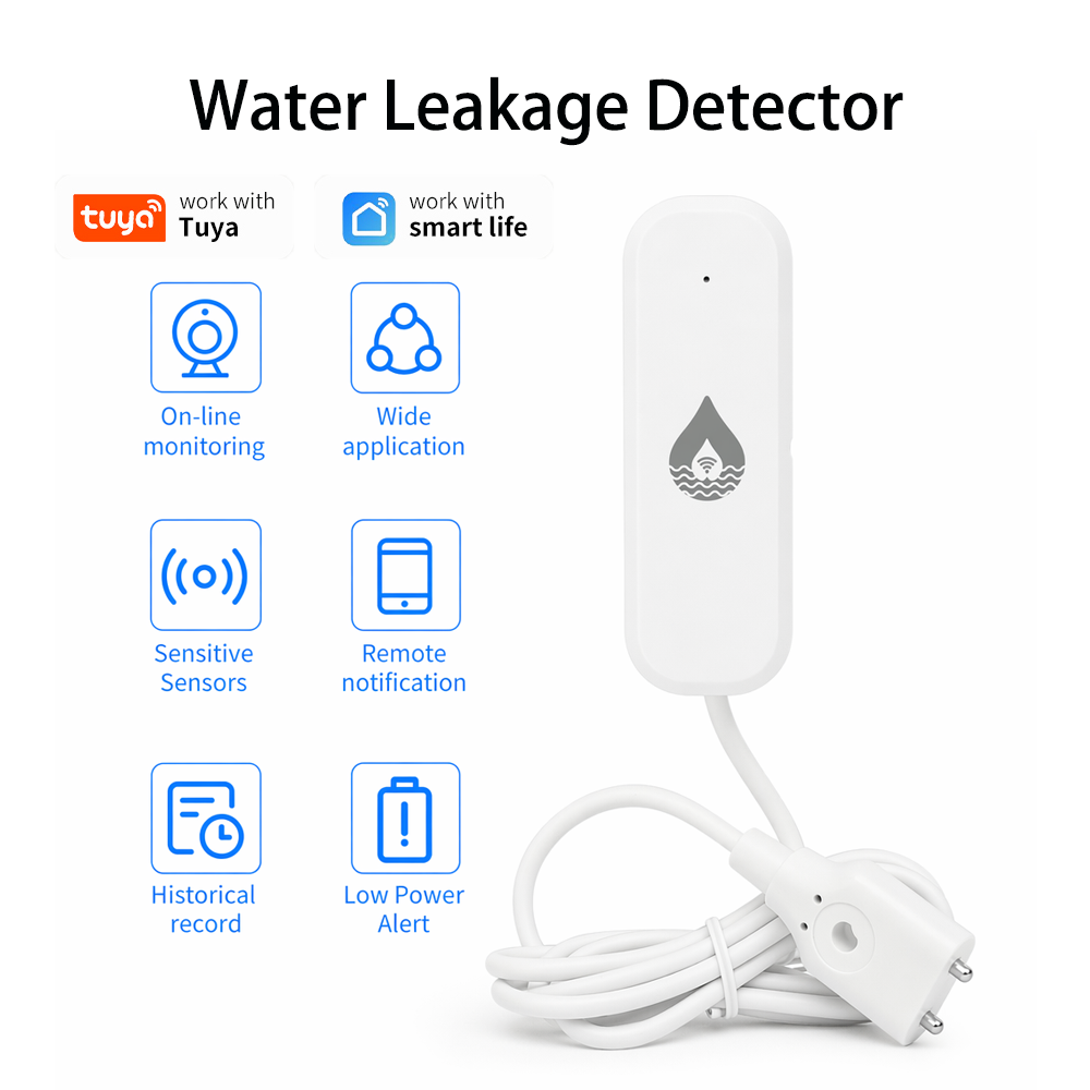 Sensor de Alarma de Fugas de A - Home Security And Monitoring reseña y precio