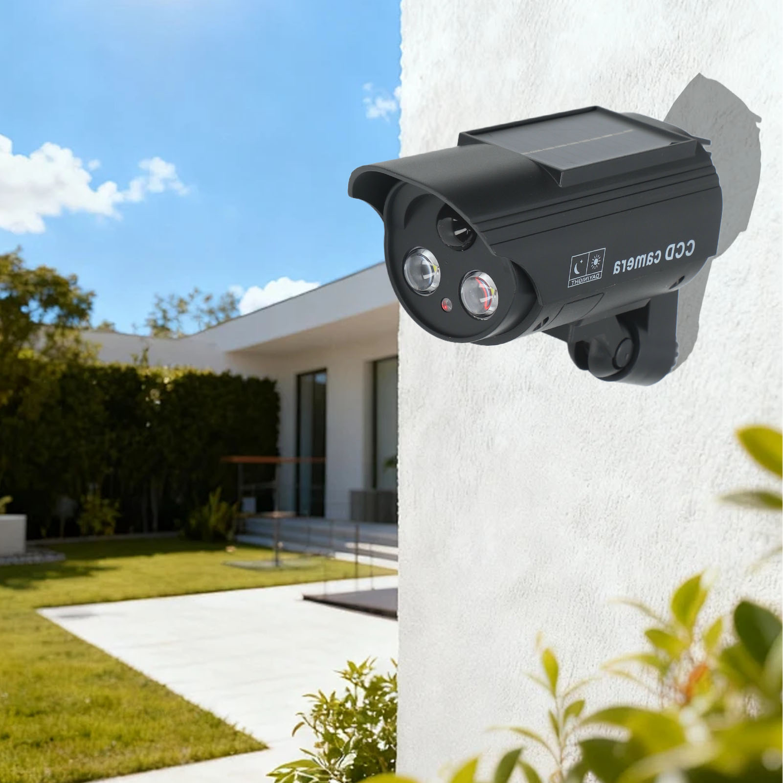 Luz Solar con Sensor de Movimi - Fake Camera Dummy reseña y precio