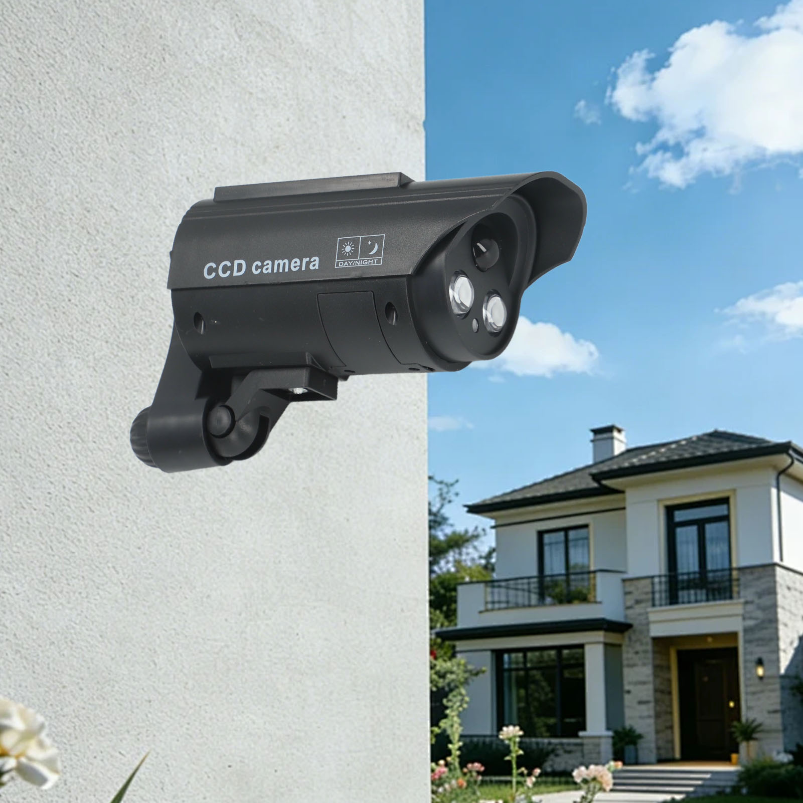 Luz Solar con Sensor de Movimi - Fake Camera Dummy reseña y precio