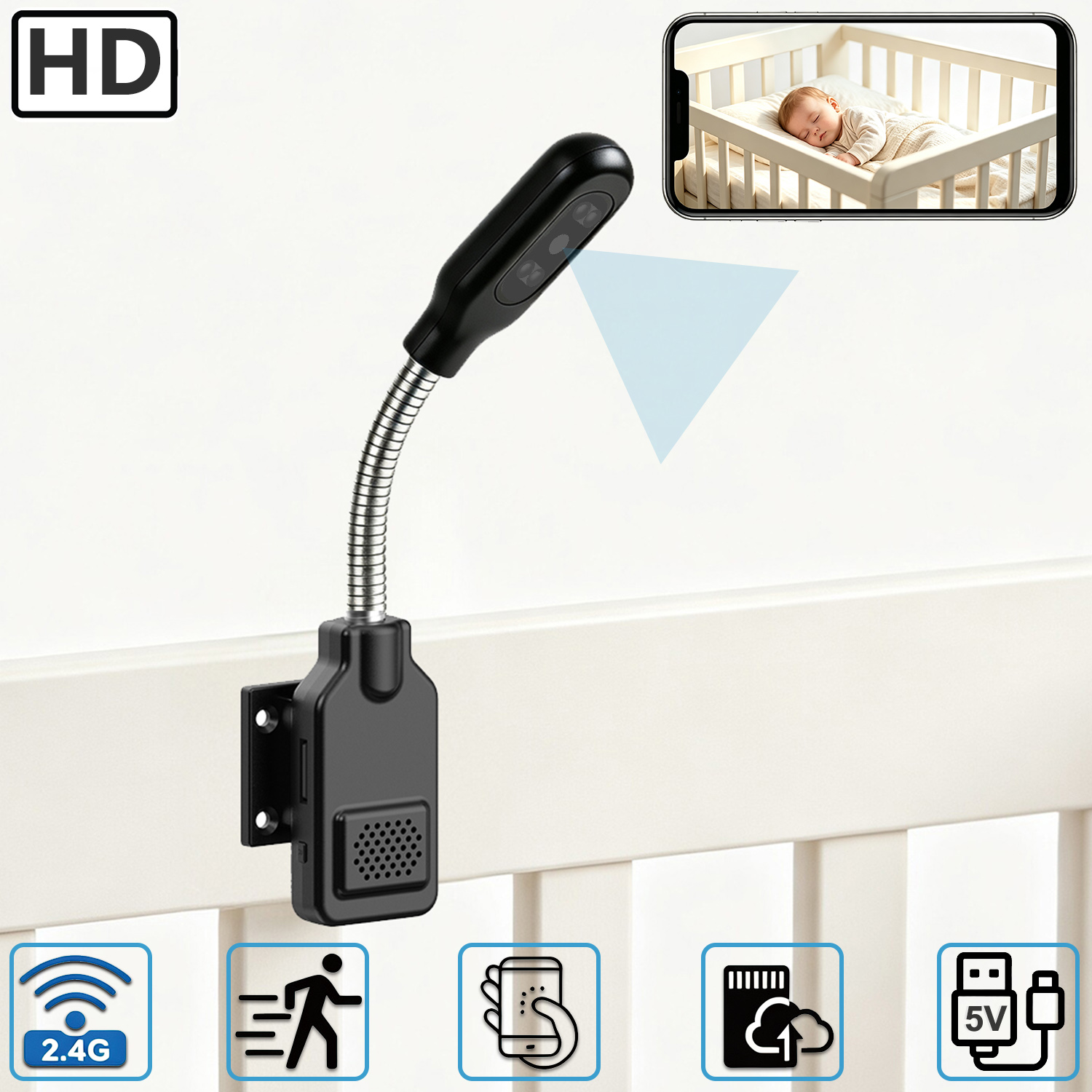 Cámara de Vigilancia Flexible  - Home Security Prices reseña y precio