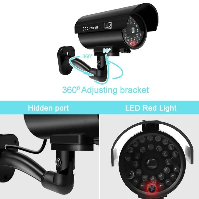 Cámara de seguridad ficticia r - Fake Camera Dummy reseña y precio