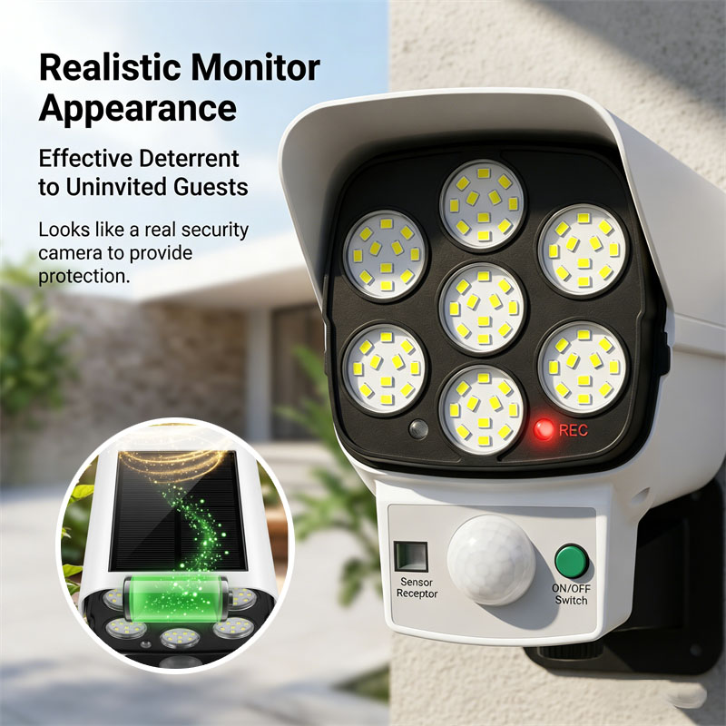 Cámara de Seguridad Falsa con  - Fake Camera Dummy reseña y precio