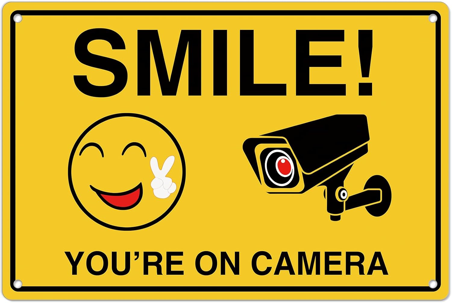 Smile Youre On Letreros de cám - Home Security And Monitoring reseña y precio