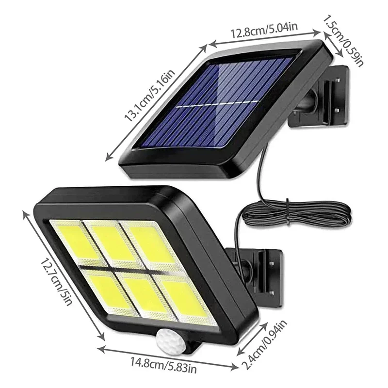 Lámpara de pared dividida Sola - Home Security Lights Outdoors reseña y precio