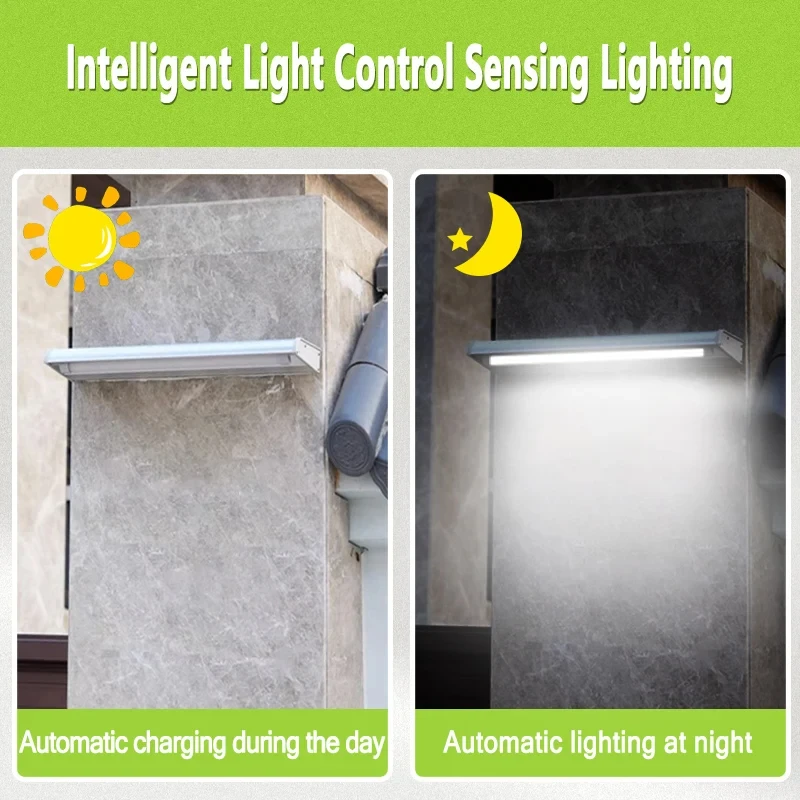 Lámpara Solar de pared LED, lu - Home Security Lights Outdoors reseña y precio