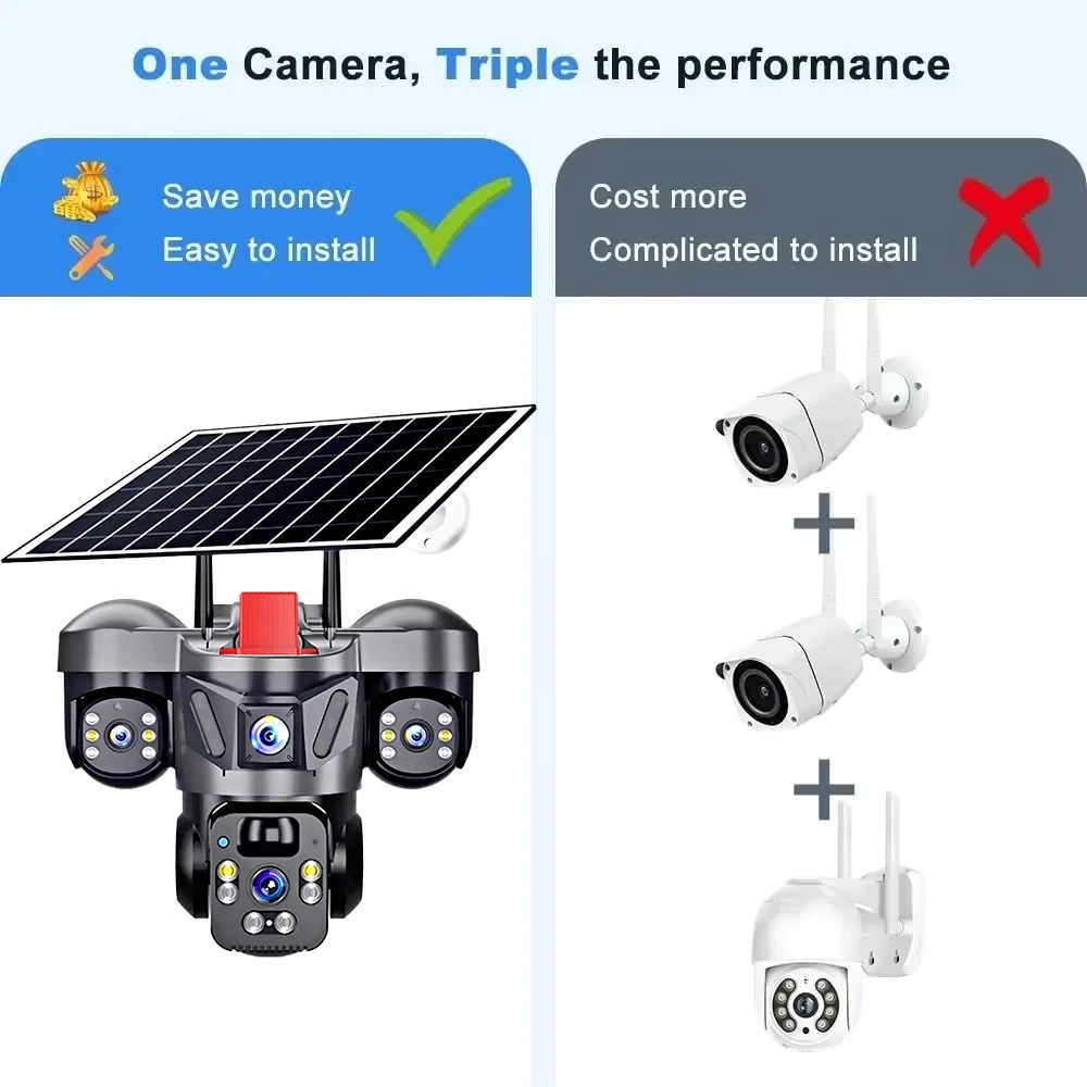 KERUI V380 Pro exterior PTZ 6M - Home Security Indoor Cameras reseña y precio