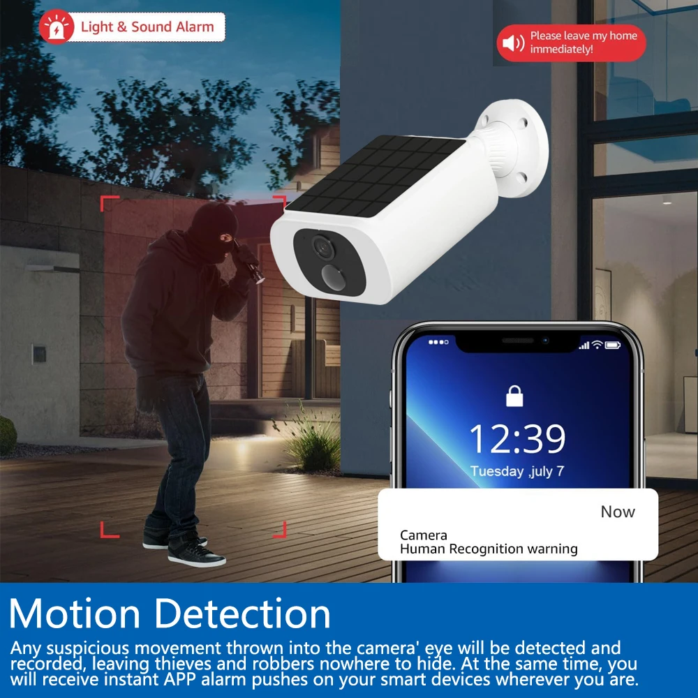 Cámara de seguridad Solar Tuya - Home Security Indoor Cameras reseña y precio