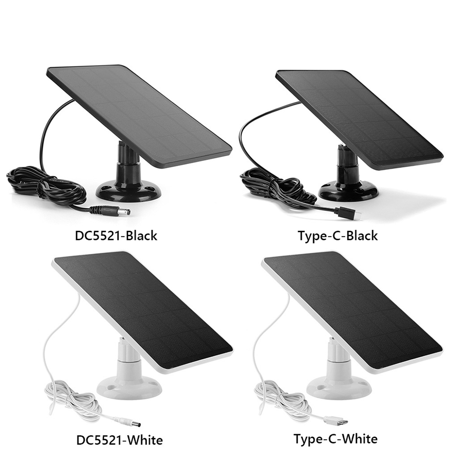 Panel Solar de 10W 5V DC5521 T - Home Security Lights Outdoors reseña y precio